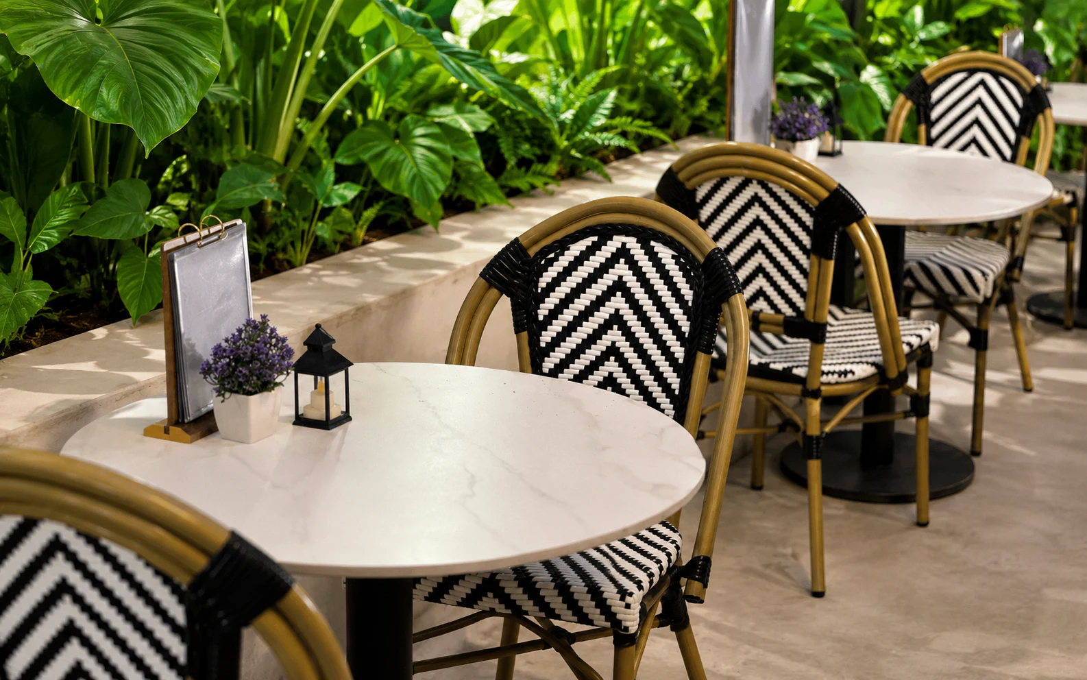 Garden-side tables